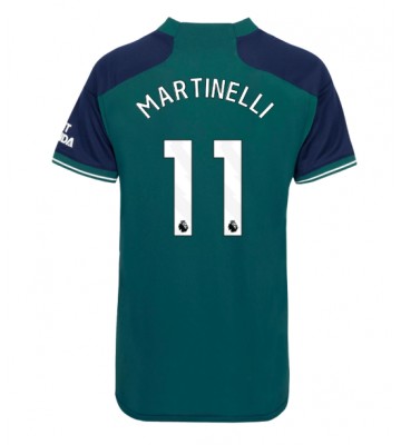 Arsenal Gabriel Martinelli #11 Tredje Tröja Dam 2023-24 Kortärmad
